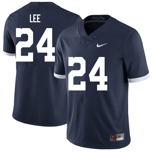 NCAA Nike Men's Penn State Nittany Lions Keyvone Lee #24 College Football Authentic Navy Stitched Jersey LWM3098PB